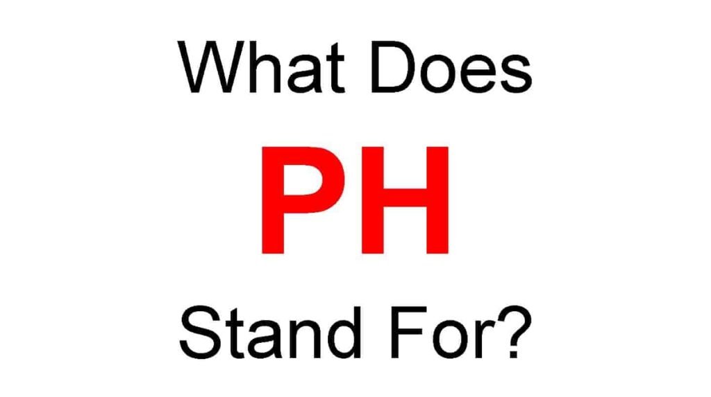 PH Full Form